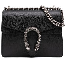 Gucci Dionysus tracolla piccola in vitello nero