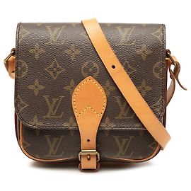 Louis Vuitton Marrone Monogram Cartouchiere PM
