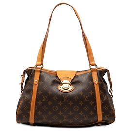 Louis Vuitton Marrone Monogram Stresa PM