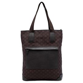 Gucci Tote aus braunem GG Canvas