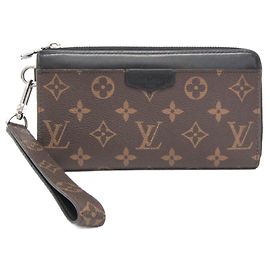 Louis Vuitton Monogram Macassar Zippy Dragonne Phone Wallet