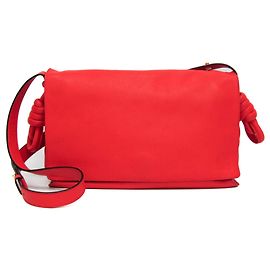 Borsa a tracolla in pelle Loewe Flamenco Flap