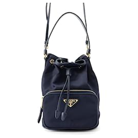 Borsa a mano Prada Duet Nylon e pelle