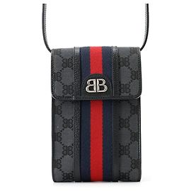 Collaborazione Balenciaga Gucci Ophidia Phone Pouch