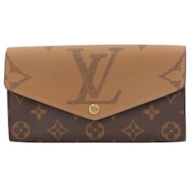 Louis Vuitton Portefeuille Sarah Monogram Giant Reverse Long Wallet