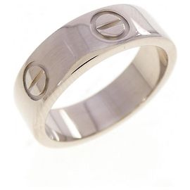 Cartier Love Band Ring aus 18K Weißgold
