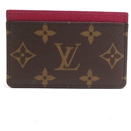 Louis Vuitton Monogram Kartenetui in Fuchsia