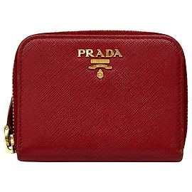Prada Saffiano Leather Coin Purse