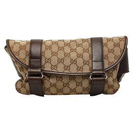 Borsa a tracolla Gucci GG Canvas