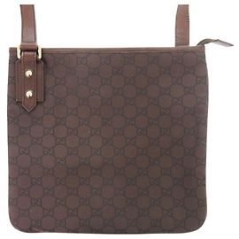 Gucci GG Supreme Brown Shoulder Bag