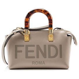 Mini borsa Boston in pelle Fendi By The Way