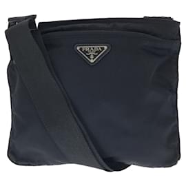 Borsa a tracolla in nylon Tessuto con logo triangolo Prada