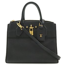 Borsa a mano in pelle Louis Vuitton City Steamer PM