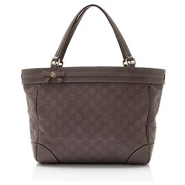 Tote Mayfair Medium in pelle Gucci Guccissima