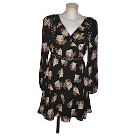 Guess Los Angeles kurzes Kleid mit Blumenprint