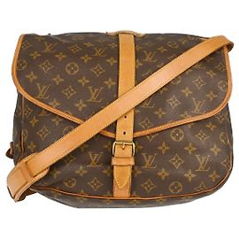 Louis Vuitton Saumur Monogram Canvas 35