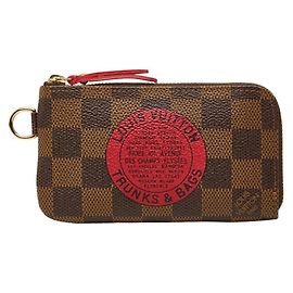 Louis Vuitton Damier T&B Pochette Clé Complice Cartera/Monedero
