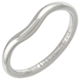 Anello a fascia curva Tiffany & Co. in platino 950