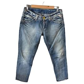 Replay Vaqueros Slim Straight Denim Azul Mujer - Autre Marque