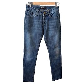 Vaqueros Slim Fit en Denim Azul Giorgio Armani