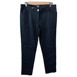 RoccoBarocco Pantalones Monograma - ROCCOBAROCCO