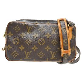 Louis Vuitton Pochette Marly Bandouliere Monogram Canvas medium