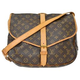 Louis Vuitton Saumur Monogram Canvas 35