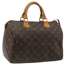 LOUIS VUITTON Borsa Monogram Speedy 30 M41526 LV Auth 185705A