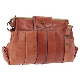 Chloé Borsa a Spalla Chloe in Pelle Rosa Oro Autentica 187369