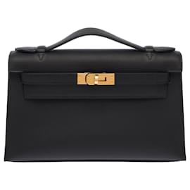 Hermès Borsa HERMES Kelly Mini in Pelle Nera - 103661