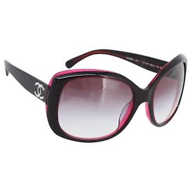 CHANEL Sunglasses plastic Pink CC Auth BA11421 CHANEL Sunglasses plastic Pink CC Auth BA11421 | eBay main image 3