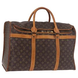 LOUIS VUITTON Monogram Sac Chasseur 55 Boston Bag M41922 LV Auth 186003