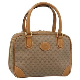 Borsa GUCCI Micro GG Supreme in PVC Beige Oro 000 39 0030 Auth 186126