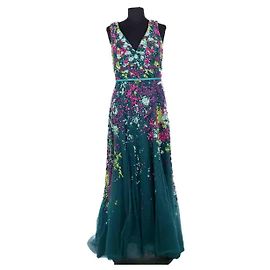 Elie Saab Grünes Kleid