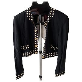 Giacca a pois neri Cheap and Chic by Moschino