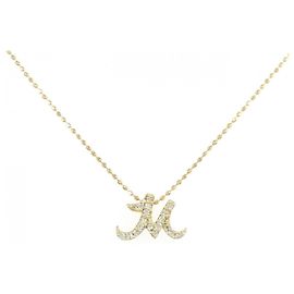 Autre Marque Collana SIRENE AZZURO in Au750 con Diamanti