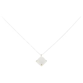 K10 Gelbgold-Quarzit-Halskette - Autre Marque