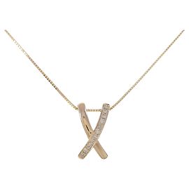 Autre Marque Collana in oro Au750 e diamanti