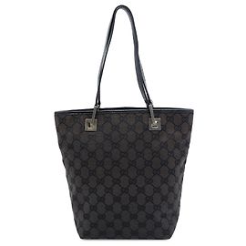 Tote in tela GG marrone Gucci