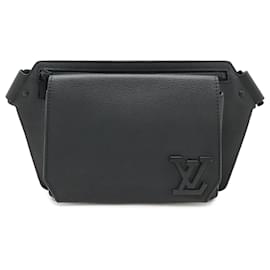 Borsa a tracolla Louis Vuitton Black Aerogram Takeoff Sling