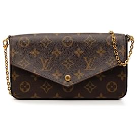Louis Vuitton Pochette Felicie Monogram marrone
