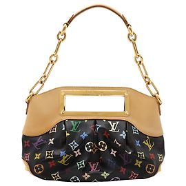 Louis Vuitton Black Monogram Multicolore Judy PM