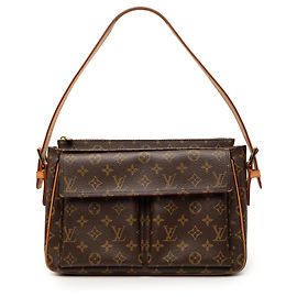 Louis Vuitton Marrone Monogram Viva Cite GM