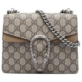 Gucci Beige Small GG Supreme Dionysus Crossbody