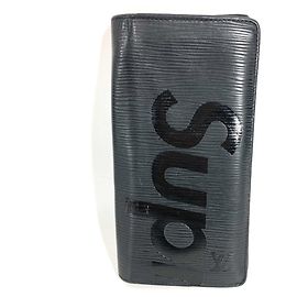 Louis Vuitton Epi Supreme Collaboration Bi-fold Long Wallet