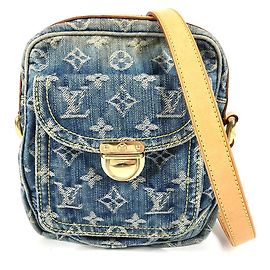 Bolsa Camera Louis Vuitton Monogram Denim