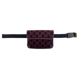 Marsupio in lana GG Gucci