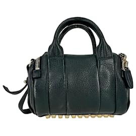 Borsa Rocco di Alexander Wang in pelle nera
