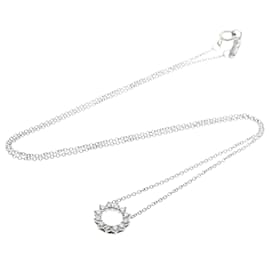Pendente Open Circle Tiffany & Co. in platino con diamanti Mini