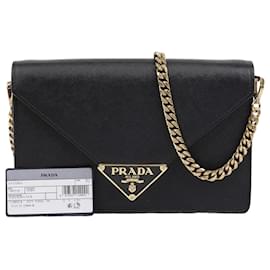Borsa a tracolla e crossbody con catena logo Triangle - Prada